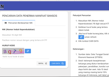 Cara Cek Desil Bansos Kemensos 2026 Online dengan NIK KTP