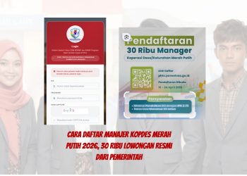 Cara Daftar Manajer Kopdes Merah Putih 2026, 30 Ribu Lowongan Resmi dari Pemerintah