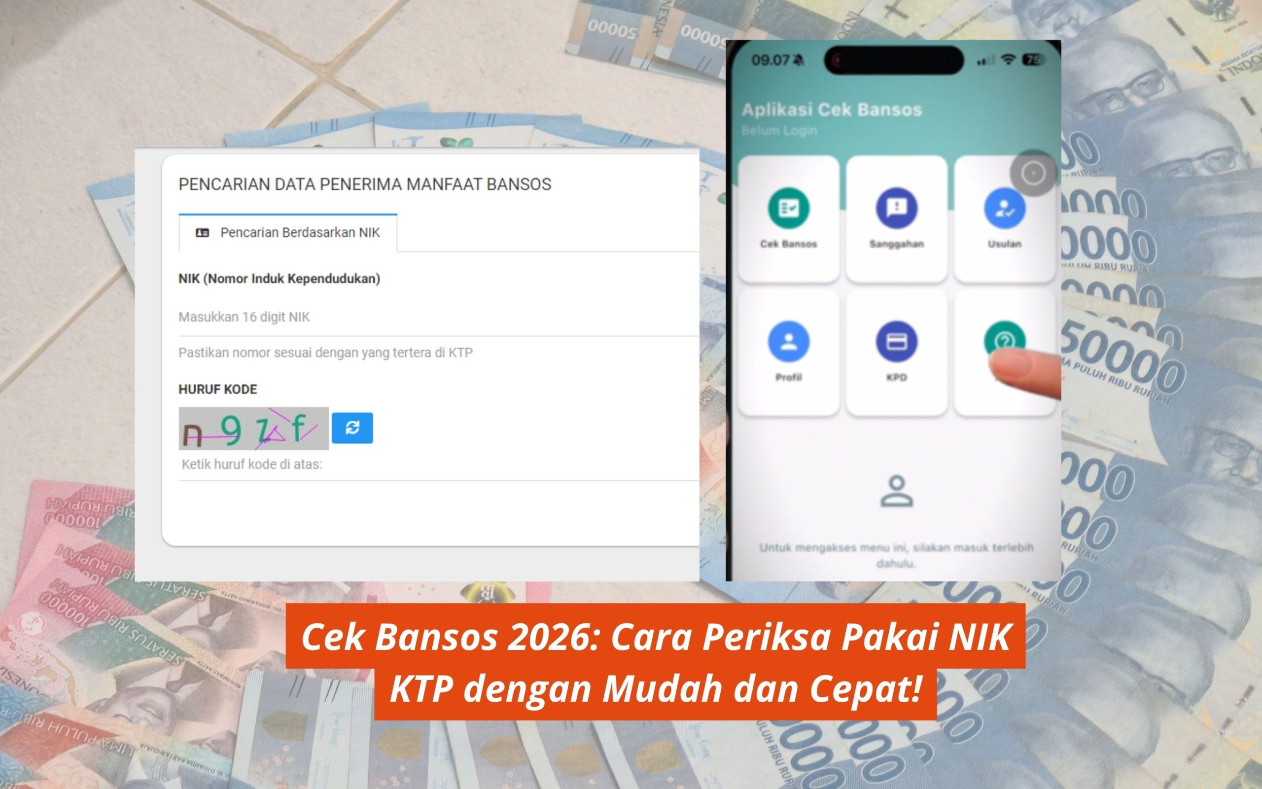 Cek Bansos 2026: Cara Periksa Pakai NIK KTP dengan Mudah dan Cepat!