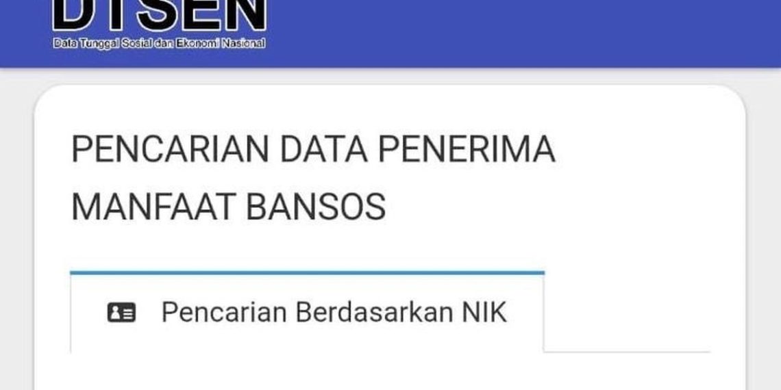 Cek Status Desil Bansos 2026 Lewat NIK KTP Secara Online, Mudah dan Akurat