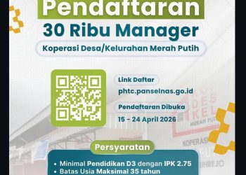 Dibuka! Lowongan 30.000 Manajer Kopdes Merah Putih, Ini Panduan dan Link Daftar