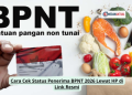Cara Cek Status Penerima BPNT 2026 Lewat HP di Link Resmi