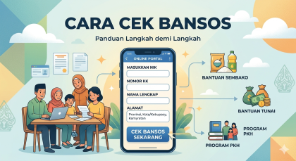 Cara Cek Bansos Kemensos 2026: Cek Status Penerima Secara Online Lewat HP
