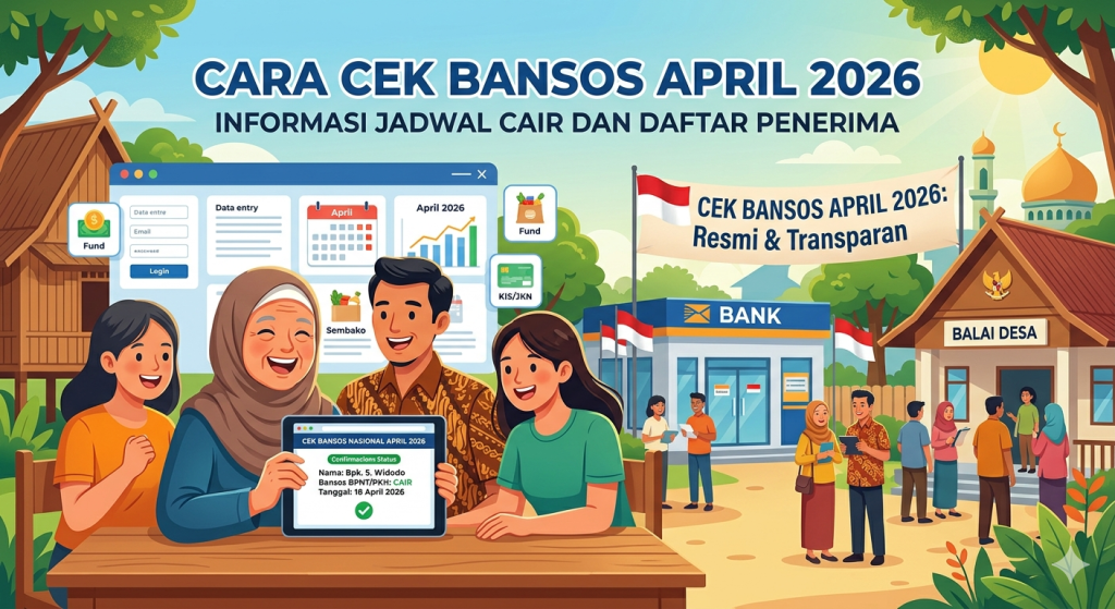 Cara Cek Bansos April 2026: Informasi Jadwal Cair dan Daftar Penerima