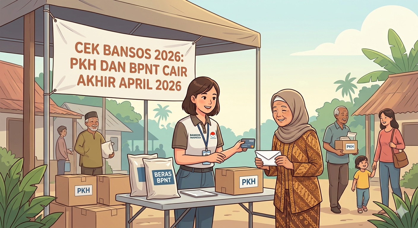 Cek Bansos 2026: PKH dan BPNT Cair Akhir April 2026