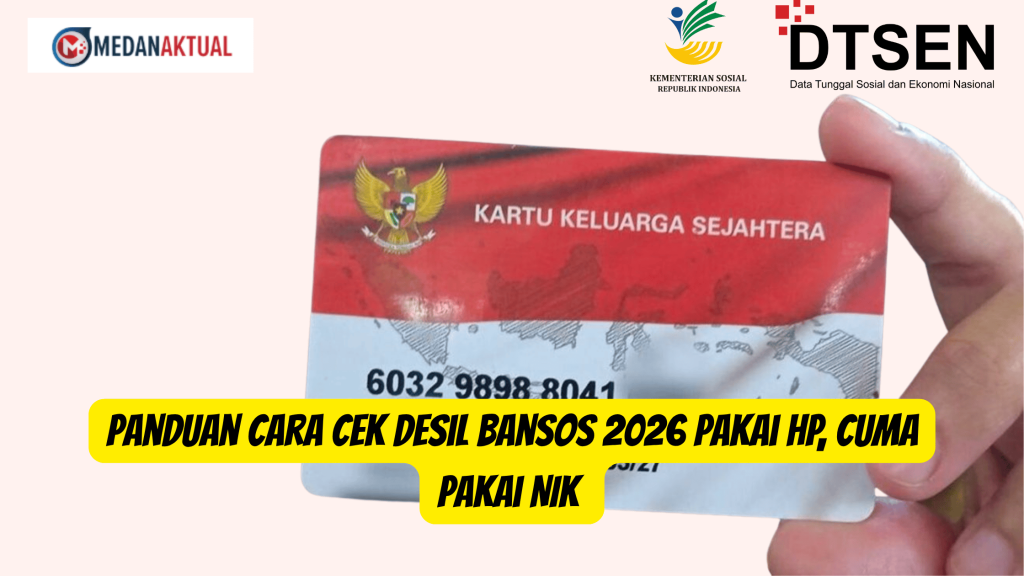 Panduan Cara Cek Desil Bansos 2026 Pakai HP, Cuma Pakai NIK