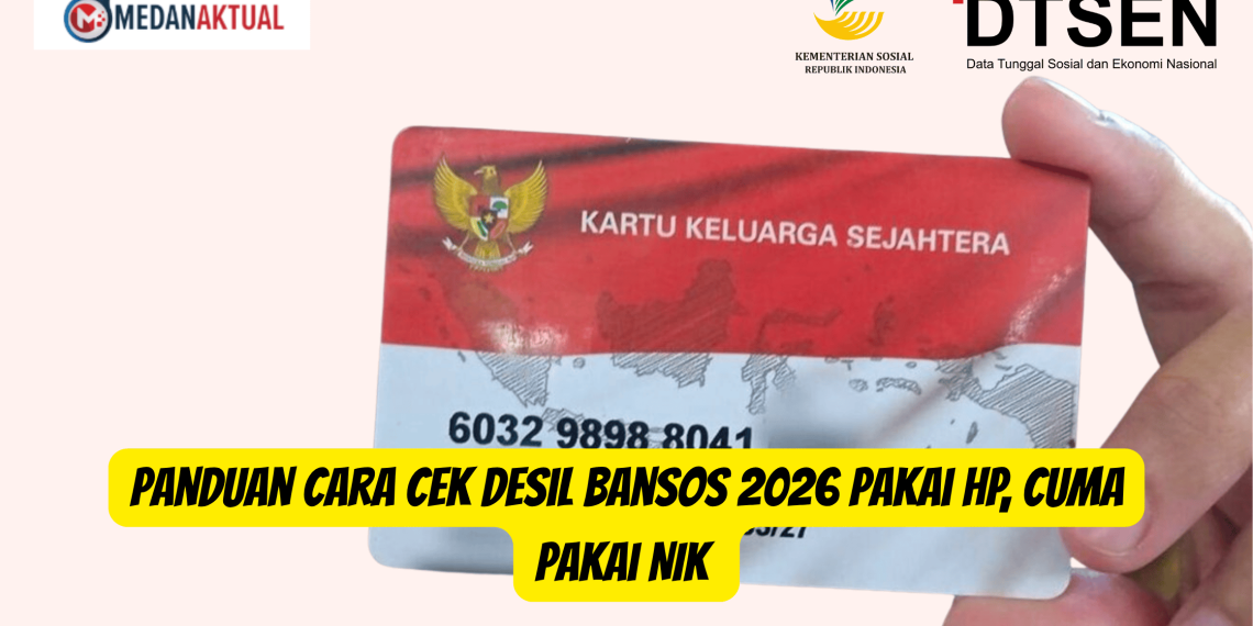 Panduan Cara Cek Desil Bansos 2026 Pakai HP, Cuma Pakai NIK