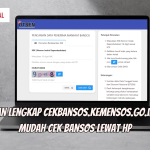 Panduan Lengkap Cekbansos.kemensos.go.id, Cara Mudah Cek Bansos Lewat HP