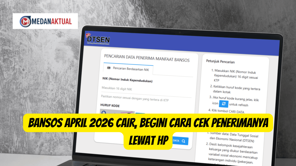 Bansos April 2026 Cair, Begini Cara Cek Penerimanya Lewat HP