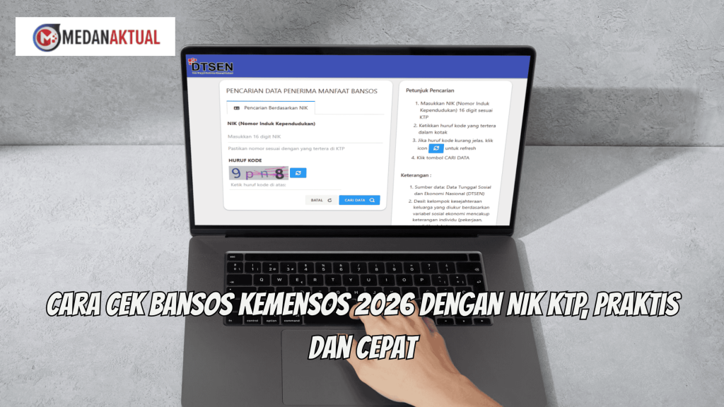 Cara Cek Bansos Kemensos 2026 dengan NIK KTP, Praktis dan Cepat