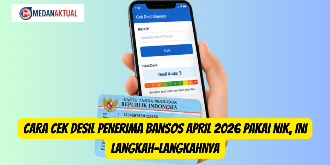 Cara Cek Desil Penerima Bansos April 2026 Pakai NIK, Ini Langkah-Langkahnya