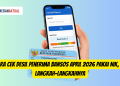 Cara Cek Desil Penerima Bansos April 2026 Pakai NIK, Ini Langkah-Langkahnya