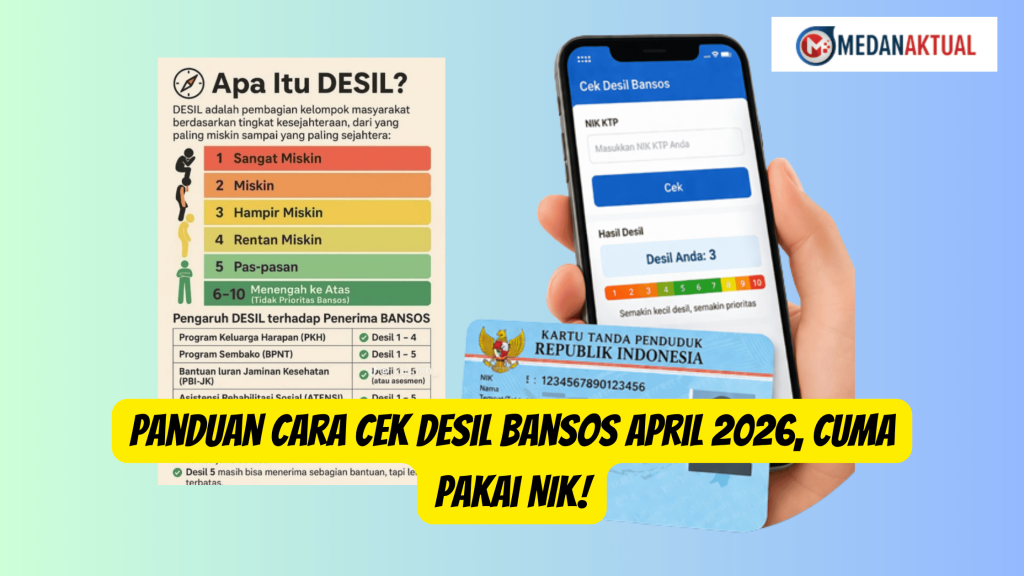 Panduan Cara Cek Desil Bansos April 2026, Cuma Pakai NIK!