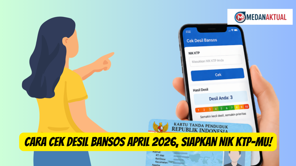 Cara Cek Desil Bansos April 2026, Siapkan NIK KTP-mu!
