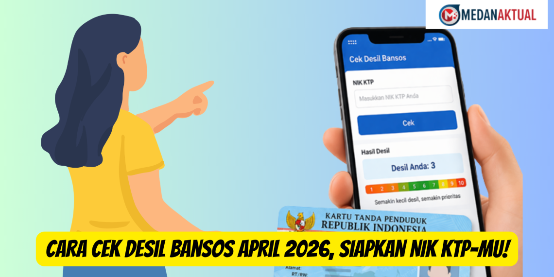 Cara Cek Desil Bansos April 2026, Siapkan NIK KTP-mu!