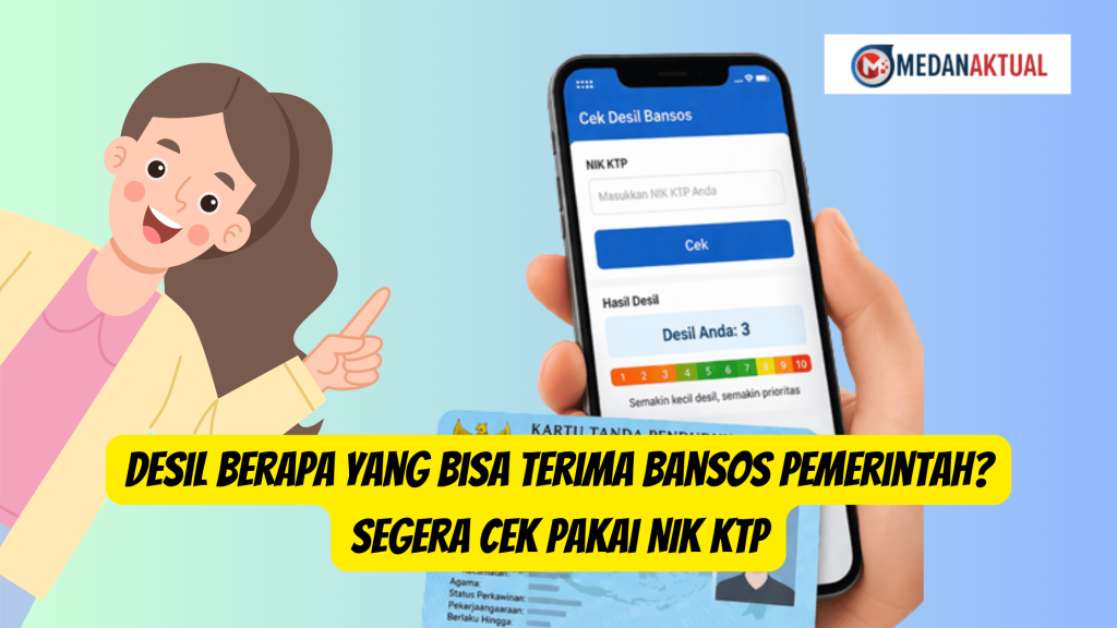 Desil Berapa yang Bisa Terima Bansos Pemerintah? Segera Cek Pakai NIK KTP