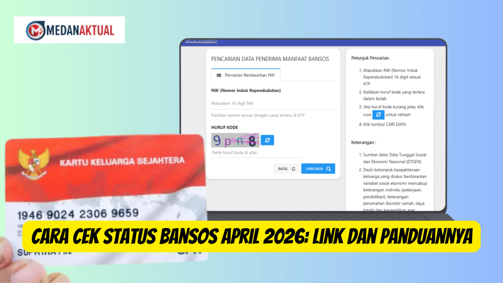 Cara Cek Status Bansos April 2026: Link dan Panduannya