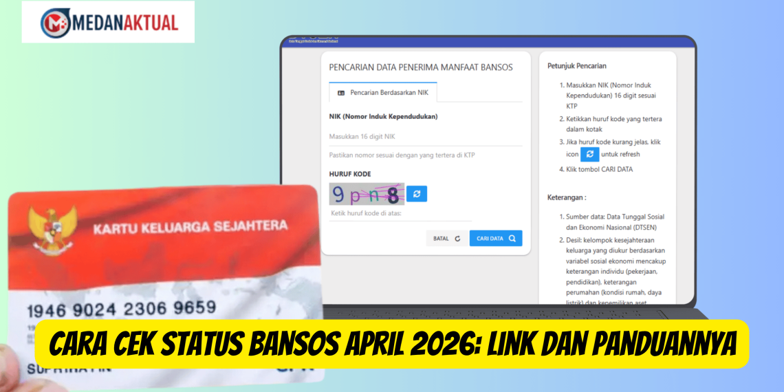 Cara Cek Status Bansos April 2026: Link dan Panduannya