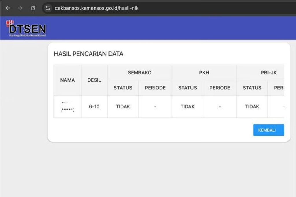 Mudah! Ini Cara Cek Desil Bansos Pakai NIK Secara Online