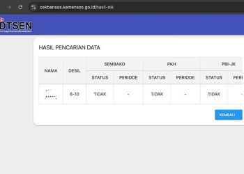 Mudah! Ini Cara Cek Desil Bansos Pakai NIK Secara Online