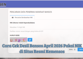 Cara Cek Desil Bansos April 2026 Pakai NIK di Situs Resmi Kemensos