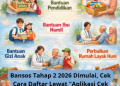 Bansos Tahap 2 2026 Dimulai, Cek Cara Daftar Lewat “Aplikasi Cek Bansos” Dari HP
