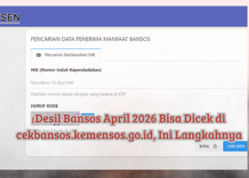 Desil Bansos April 2026 Bisa Dicek di cekbansos.kemensos.go.id, Ini Langkahnya