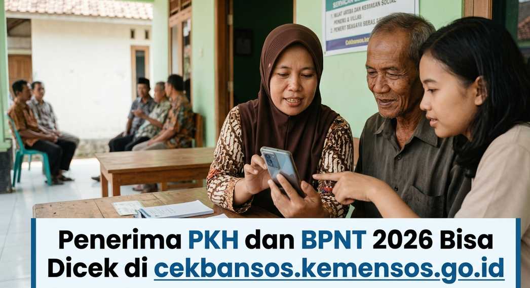 Penerima PKH dan BPNT 2026 Bisa Dicek di cekbansos.kemensos.go.id