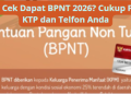 Cara Cek Dapat BPNT 2026? Cukup Pakai NIK KTP Anda