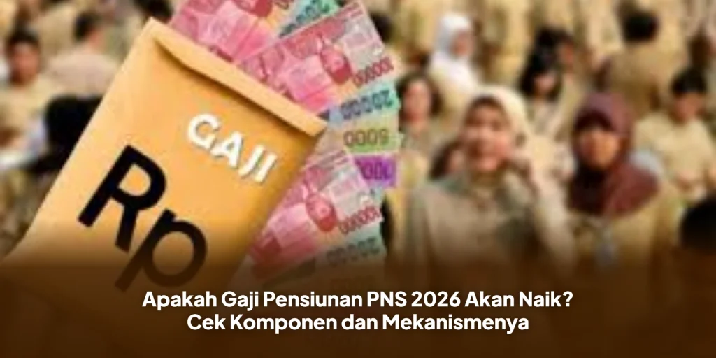Apakah Gaji Pensiunan PNS 2026 Akan Naik? Cek Komponen dan Mekanismenya