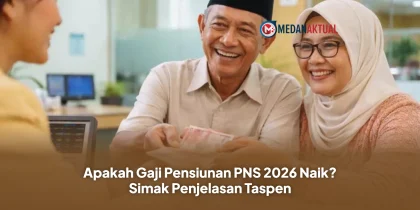 Apakah Gaji Pensiunan PNS 2026 Naik? Simak Penjelasan Taspen
