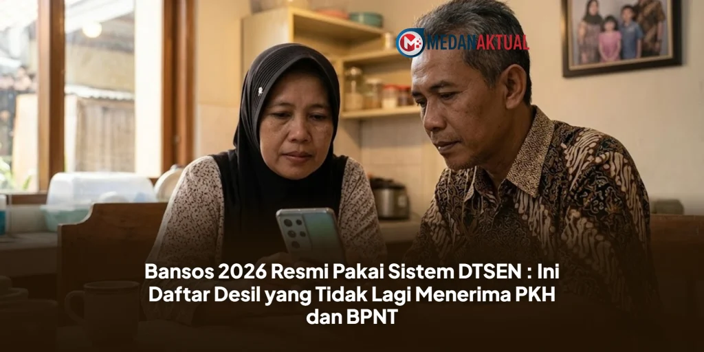 Bansos 2026 Resmi Pakai Sistem DTSEN : Ini Daftar Desil yang Tidak Lagi Menerima PKH dan BPNT