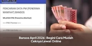 Bansos April 2026: Begini Cara Mudah Ceknya Lewat Online