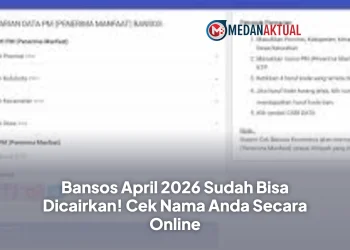Bansos April 2026 Sudah Bisa Dicairkan! Cek Nama Anda Secara Online