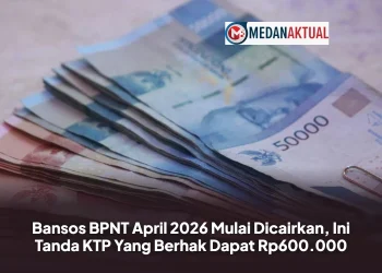 Bansos BPNT April 2026 Mulai Dicairkan, Ini Tanda KTP Yang Berhak Dapat Rp600.000