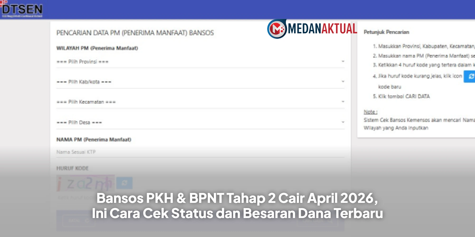 Bansos PKH & BPNT Tahap 2 Cair April 2026, Ini Cara Cek Status dan Besaran Dana Terbaru