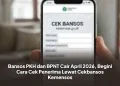 Bansos PKH dan BPNT Cair April 2026, Begini Cara Cek Penerima Lewat Cekbansos Kemensos