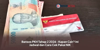 Bansos PKH Tahap 2 2026 : Kapan Cair? Ini Jadwal dan Cara Cek Pakai NIK