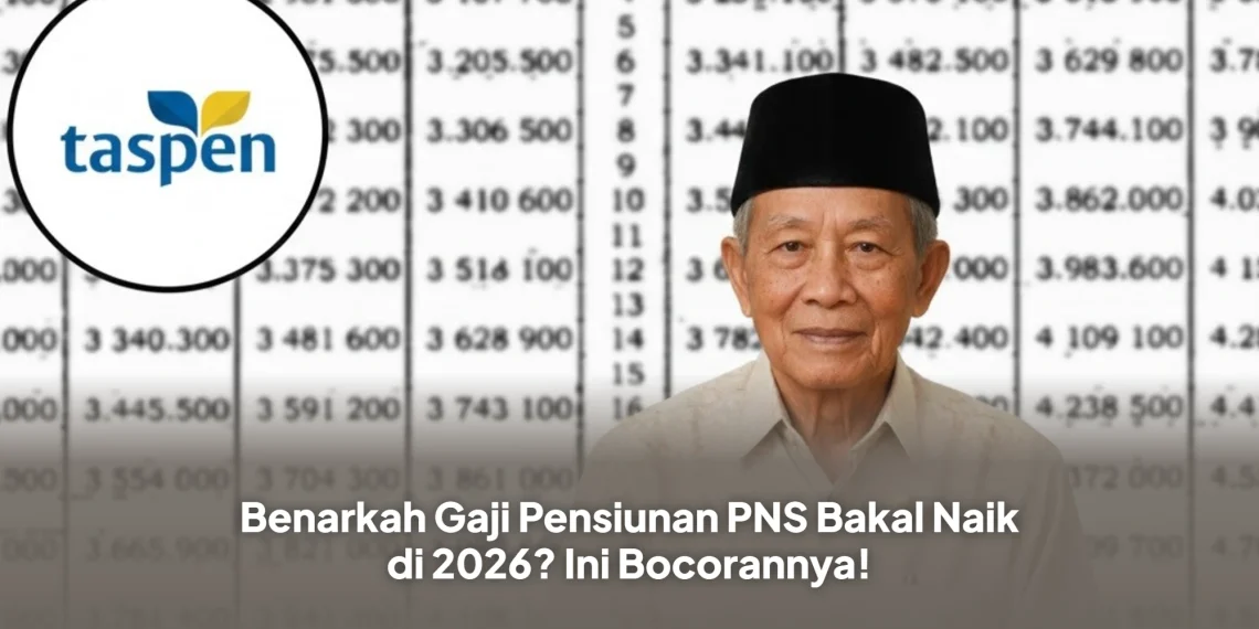 Benarkah Gaji Pensiunan PNS Bakal Naik di 2026? Ini Bocorannya!