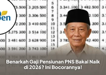 Benarkah Gaji Pensiunan PNS Bakal Naik di 2026? Ini Bocorannya!