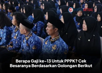 Berapa Gaji ke-13 Untuk PPPK? Cek Besaranya Berdasarkan Golongan Berikut