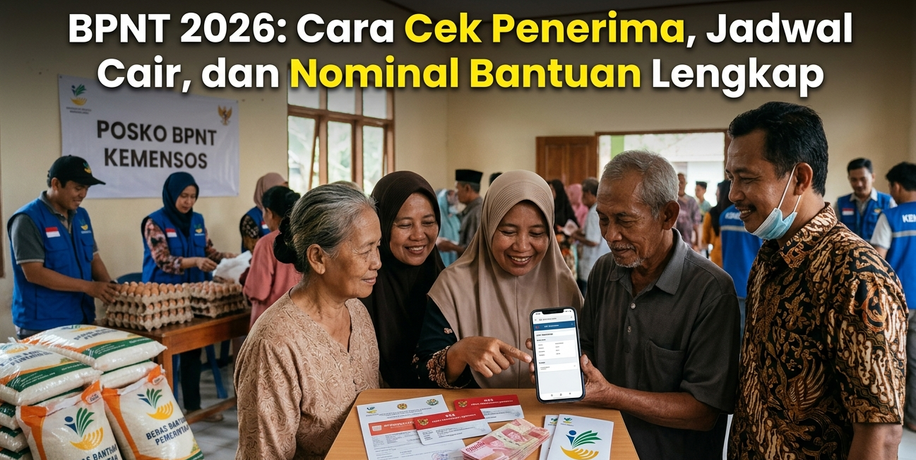 BPNT 2026: Cara Cek Penerima, Jadwal Cair, dan Nominal Bantuan Lengkap