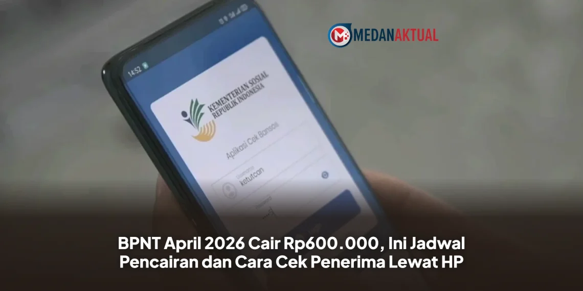 BPNT April 2026 Cair Rp600.000, Ini Jadwal Pencairan dan Cara Cek Penerima Lewat HP