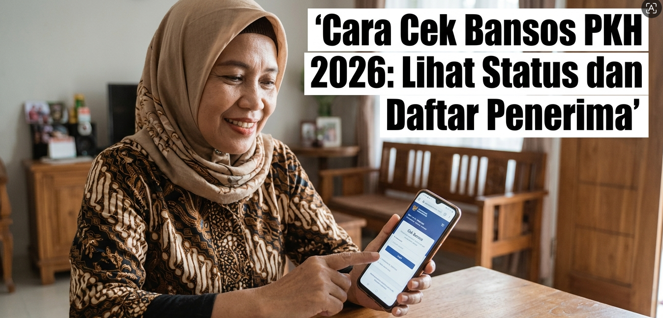 Cara Cek Bansos PKH 2026: Lihat Status dan Daftar Penerima