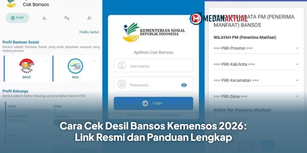 Cara Cek Desil Bansos Kemensos 2026: Link Resmi dan Panduan Lengkap