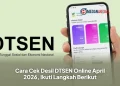 Cara Cek Desil DTSEN Online April 2026, Ikuti Langkah Berikut