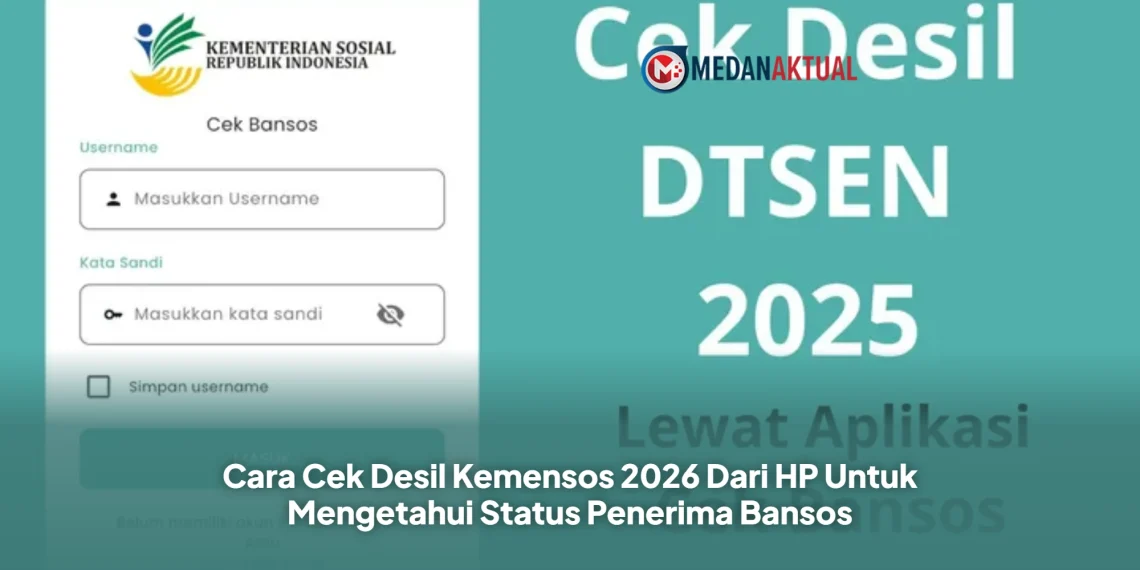 Cara Cek Desil Kemensos 2026 Dari HP Untuk Mengetahui Status Penerima Bansos