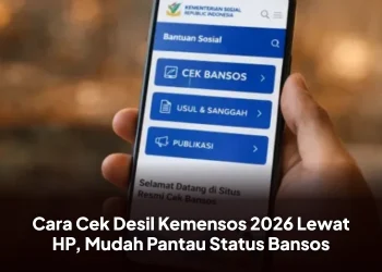 Cara Cek Desil Kemensos 2026 Lewat HP, Mudah Pantau Status Bansos