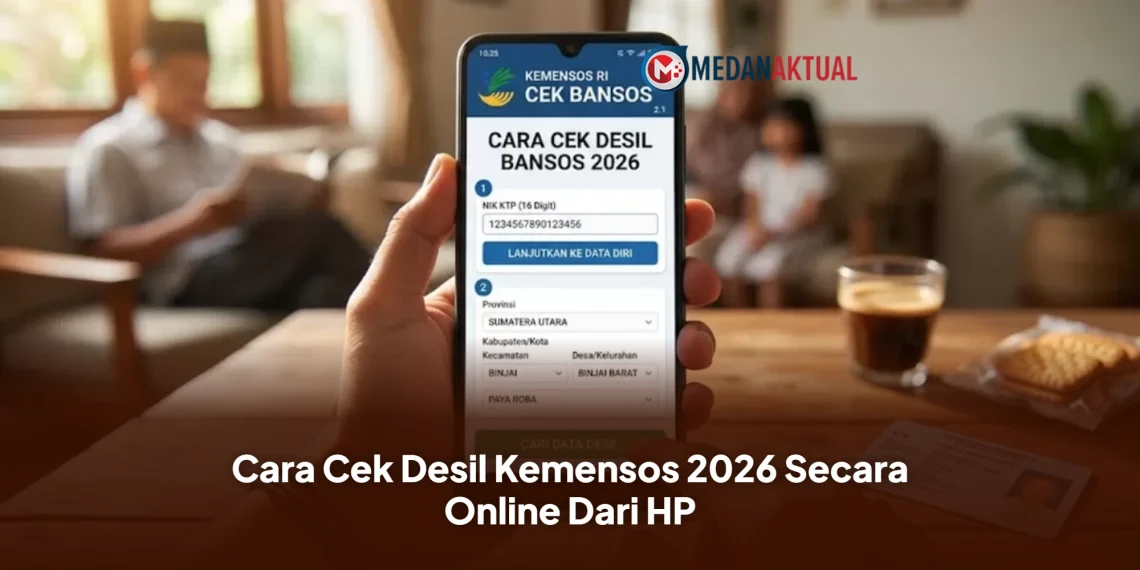 Cara Cek Desil Kemensos 2026 Secara Online Dari HP