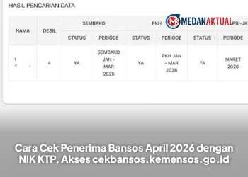 Cara Cek Penerima Bansos April 2026 dengan NIK KTP, Akses cekbansos.kemensos.go.id